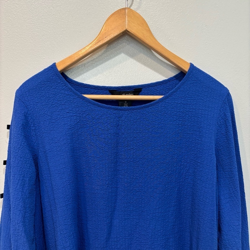Ali Miles Preshrunk Tunic Top Women’s Size Medium - Picture 3 of 10